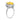 Yellow Lab Grown Diamond Pear Shape Engagement Ring