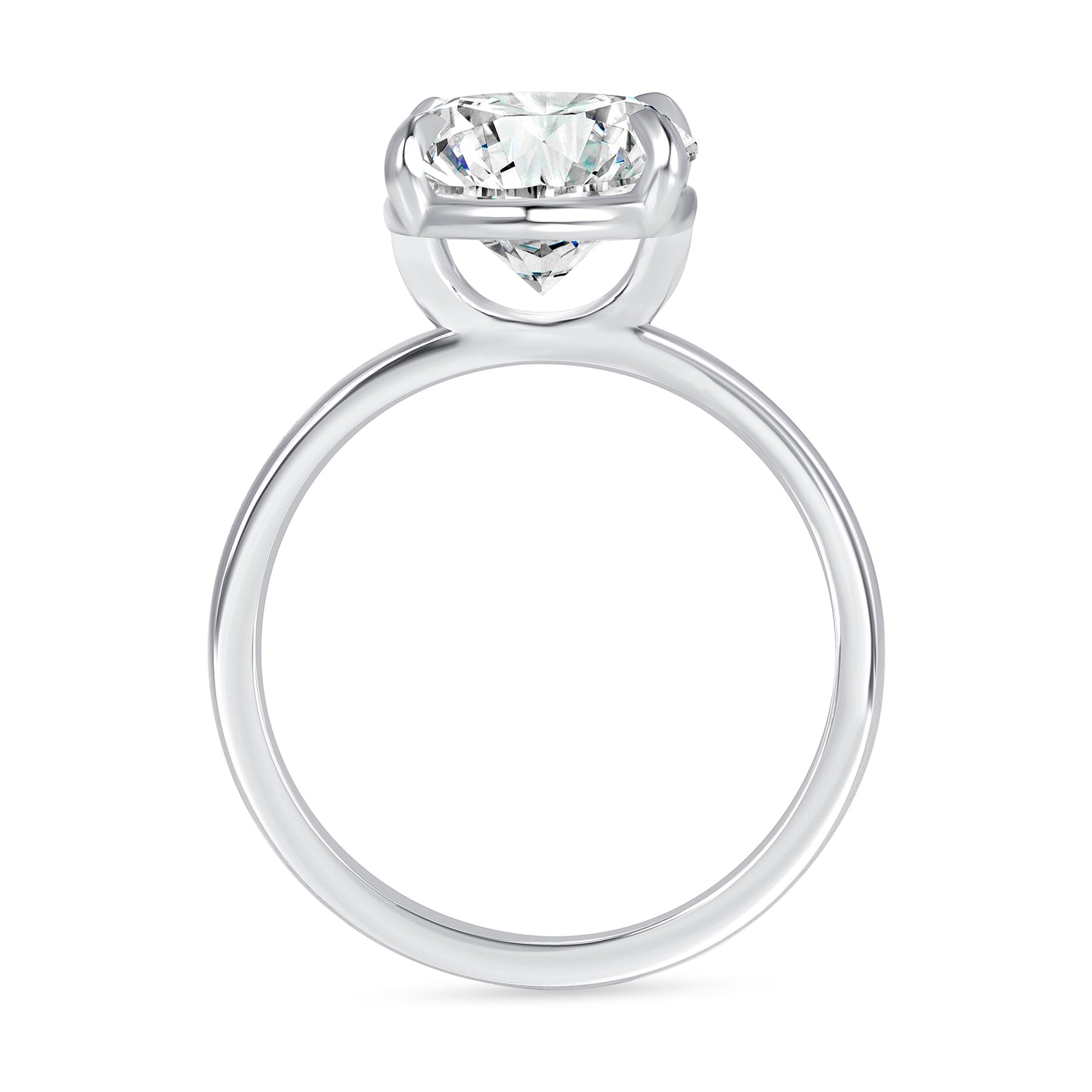Oval Cut Solitaire Engagement Ring