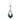 Multi Gem 2 Carat Lab Grown Oval Cut Emerald & Diamond Necklace