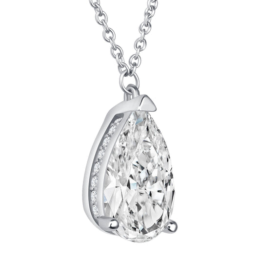 Marcella Pear Cut Diamond Necklace