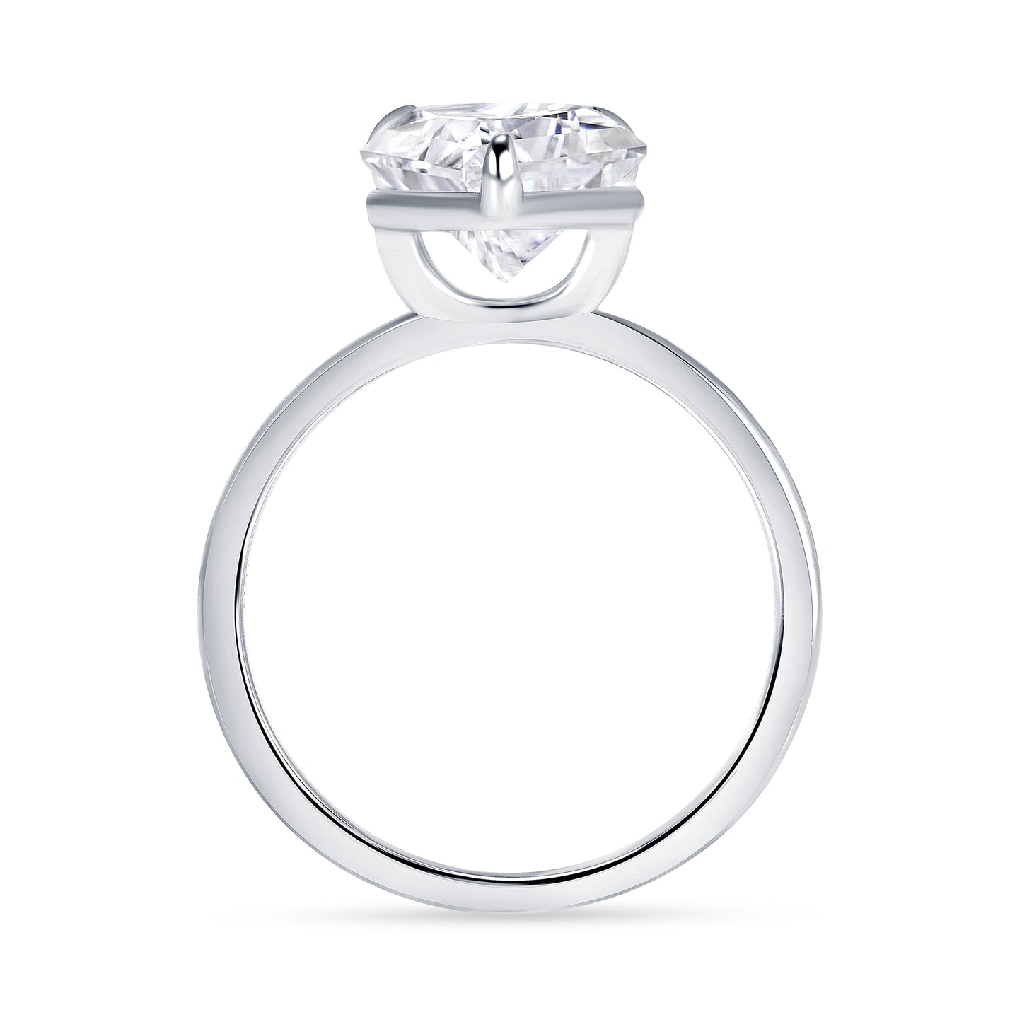 Pear Cut Solitaire Engagement Ring