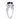 Mystical Sapphire Round Lab Grown Diamond Engagement Ring IGI Certified