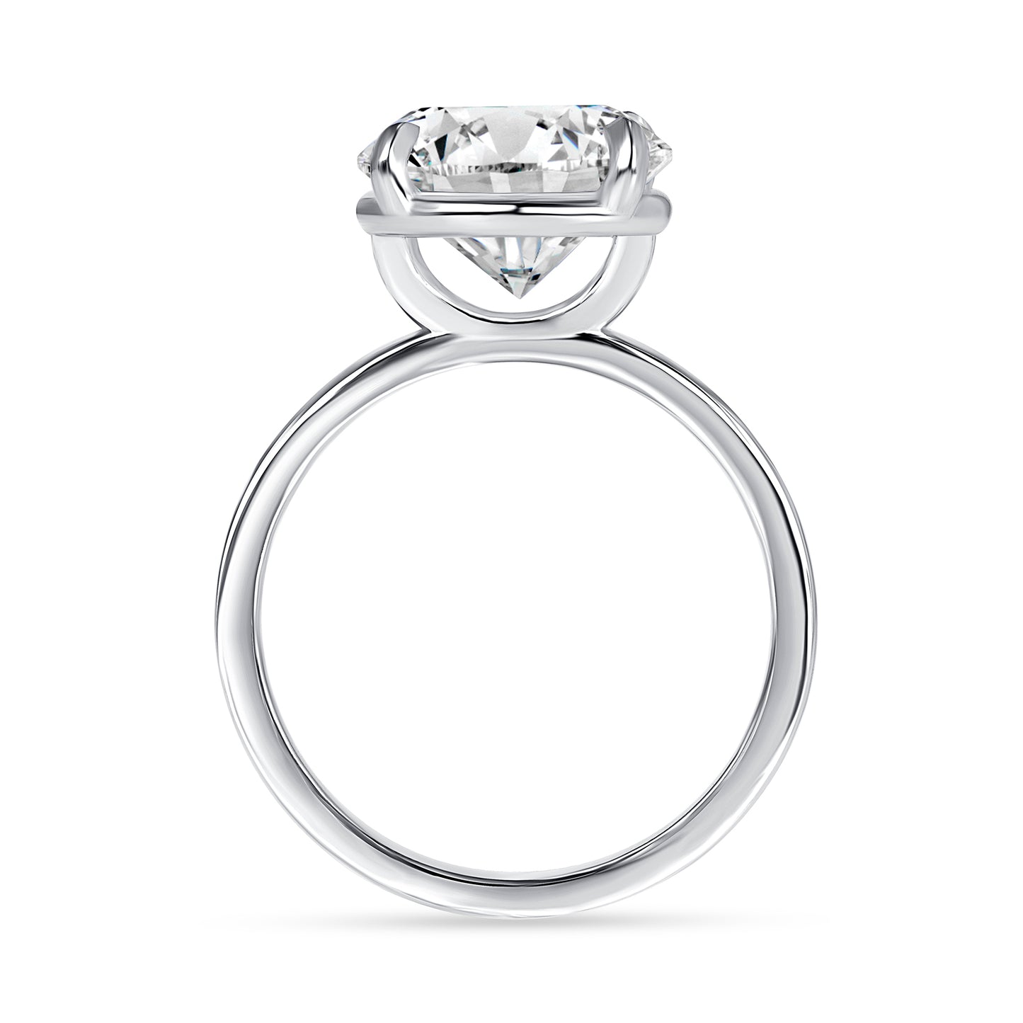 Round Cut Solitaire Engagement Ring